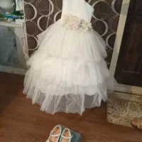 یک دست لباس مجلسی با کفش