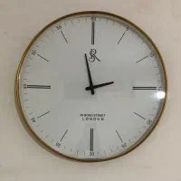 تابلو سه تیکه و ساعت دور طلایی شیک