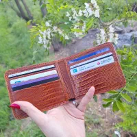 کیف پول های جیبی و کتی چرم طبیعی