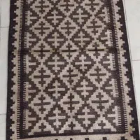 گلیم پشمی|گلیم، جاجیم، گبه|اصفهان, چرخاب|دیوار
