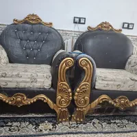 فروش ویژه مبل هفت نفره و میز و صندلی ناهارخوری|مبلمان خانگی و میز عسلی|شیراز, ماه فیروزان|دیوار