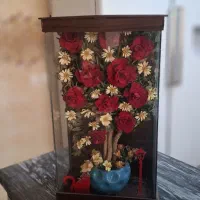 گُل|گل مصنوعی|یاسوج, |دیوار