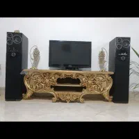 ست میز تلویزیون وبوفه وساعت