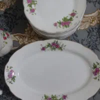 چینی گل سرخی|ظروف سرو و پذیرایی|گرگان, |دیوار