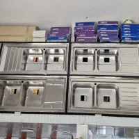 اجاق گاز صفحه‌ای سینک steel Alborz|اجاق گاز و لوازم برقی پخت‌وپز|قم, علی آباد|دیوار