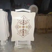 میز عسلی تاشو سفید پلیش|مبلمان خانگی و میز عسلی|پاکدشت, پاکدشت (مامازند)|دیوار