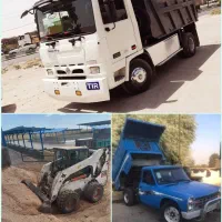 حمل نخاله وخاک،خاکبرداری، بادسان،خاور،اجاره بابکت
