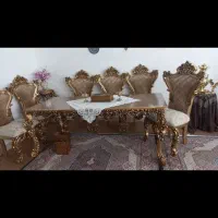 نهار خوری۶نفره سلطنتی در حد نو