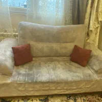 سرویس مبلمان هفت نفره و میز تمام چوب|مبلمان خانگی و میز عسلی|تهران, گلاب دره|دیوار