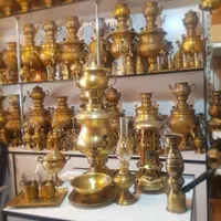 اشیائی عتیقه jdaw برنجی ذغالی زغالی گازی سماور مسی|کلکسیون اشیاء عتیقه|اصفهان, دستگرده|دیوار