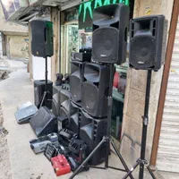 اجاره باند بلوتوثی رقص نور اسپیکر تولد و میز سوارز