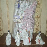 مجسمه چینی زن