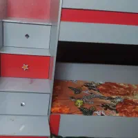 تخت دو طبقه نوجوان ام دی اف
