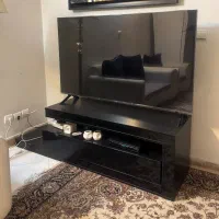 میز تلویزیون دو تیکه کشو دار