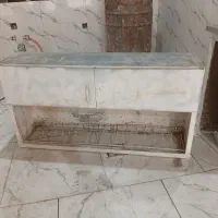 کابینت با سینک دوقلو و ابچکان