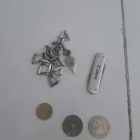 سکه چاقوگردنبدقدیمی|کلکسیون سکه، تمبر، اسکناس|قزوین, |دیوار