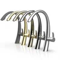 شیرالات ظرفشویی شاوری کروم مات مارک نایریکا