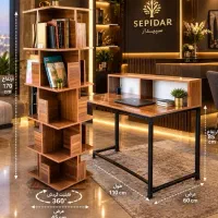 میز تحریر کتابخانه رگال قفسه شلف
