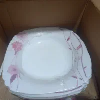 سرویس آرکوپال ۲۵ پارچه گل مشکی|ظروف سرو و پذیرایی|مشهد, یاغون آباد|دیوار