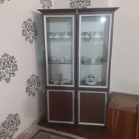 بوفه و استند چوب گردو اصل