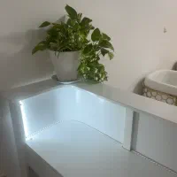تخت تتو و کانتر و صندلی ،نیمکت مبلی در حد نو