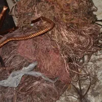 300 کیلو ضایعات مس و ظروف مسی