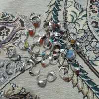 انواع انگشتر نقره