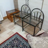 دو عدد پاتختی فلزی