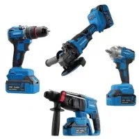 پک ۴و۳عددی ویوارکس دریل فرز بکس شارژی ابزار بآرضا