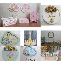 ساعت اکسسوری سنگی، دکوری جات|اسباب و اثاث بچه|مشهد, طلاب|دیوار