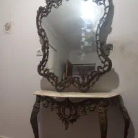 آینه کنسول برنجی