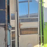 فروش درب آهنی وآلومینیومی تمیزبدون ذره ای پوسیدگی
