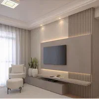 طراحی و اجرای Tv wall تی وی وال|مصالح و تجهیزات ساختمان|اراک, |دیوار