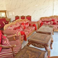 مبل 8 نفره عربی بسیار زیبا و لاکچری|مبلمان خانگی و میز عسلی|کوهدشت, |دیوار