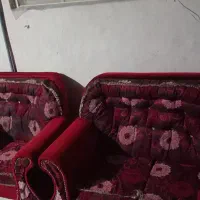 مبل دست دو تمیز و مرتب|مبلمان خانگی و میز عسلی|سنگر, |دیوار