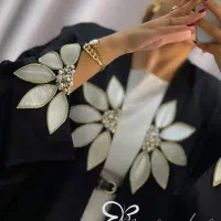 عبای عربی دست دوز و جواهر دوزی شده|لباس|کیش, |دیوار