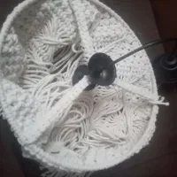 لوستر بافتنی|لوستر و چراغ آویز|اصفهان, پرتمان|دیوار