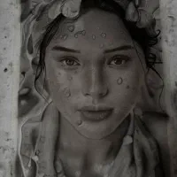 نقاشی سیاه قلم