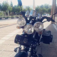 موتورهارلی دیویدسون جترو رنگ مشکی