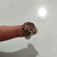 انگشتر عقیق کبود یمنی