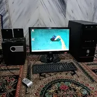 کامپیوتر کامل و اسپیکر مناسب گیم معاوضه با گوشی|رایانه رومیزی|مشهد, شهرک شیرین|دیوار