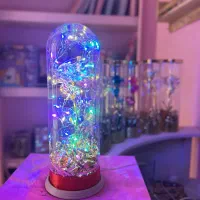 باکس گل کریستالی چراغدار/ روز مادر