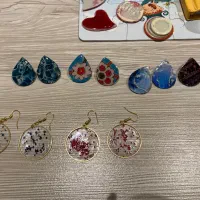 گوشواره رزینی تک و عمده
