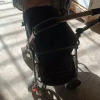 کالسکه بچه به همراه کریر|اسباب و اثاث بچه|کلاله, |دیوار