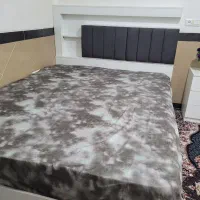 تخت خواب دونفره به همراه تشک