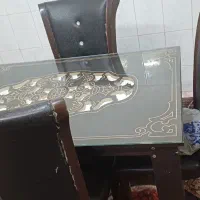 میز ناهارخوری  ۴ نفره|میز و صندلی غذاخوری|زابل, |دیوار