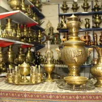 کل ست 20تکه سماور ذغالی همه روهم ALL زغالی B برنجی|سماور، چای‌ساز، قهوه‌ساز|اصفهان, باتون|دیوار