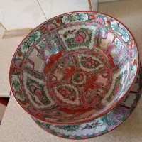 کاسه بشقاب بزرگ قلم کاری|صنایع دستی و سایر لوازم تزئینی|اردبیل, |دیوار