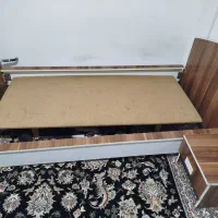 تخت خواب تک نفره بدون کفی