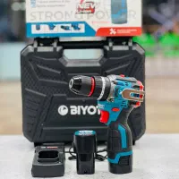 دریل شارژی براشلس پشت فلزی 16ولتBIYOTI سفارش اروپا